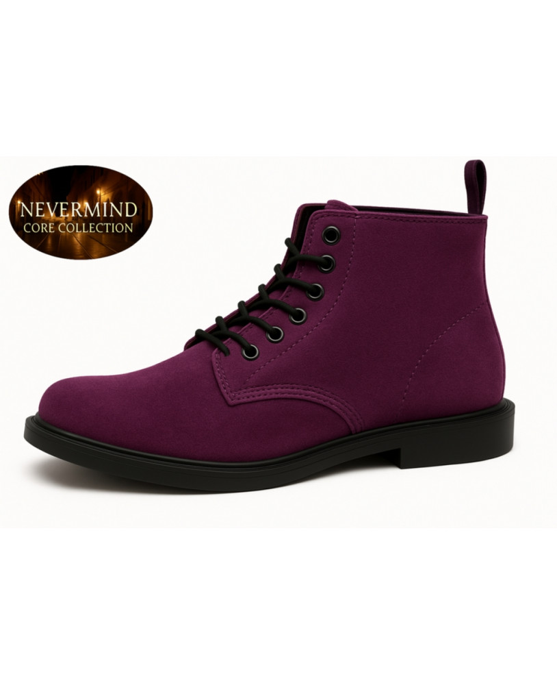 Stivaletto in velluto viola – Nevermind Core Collection