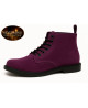 Purple suede ankle boots – Nevermind Core Collection
