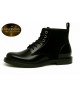 Boots cuir noir et suédine noire – Nevermind Core Collection