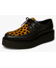 Black python-effect creepers with lynx fur