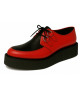 Nevermind red black python creepers for bold alternative style