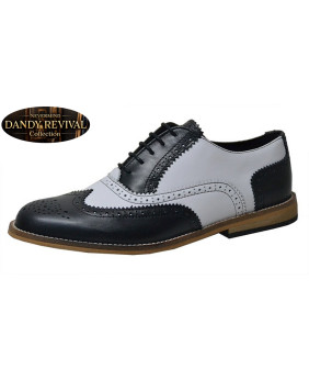 Black white Dandy Revival side view