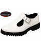 Mary Jane cuero blanco Glosscore