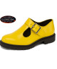 Mary Jane cuir jaune Glosscore