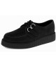 Black velvet creepers by Nevermind, goth-punk style