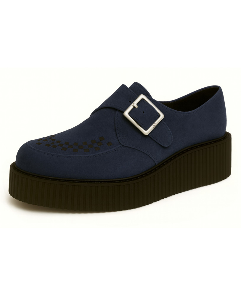Creepers suela doble ante navy Nevermind