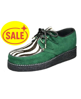 copy of Creepers verde e zebra di a suola singolo Nevermind