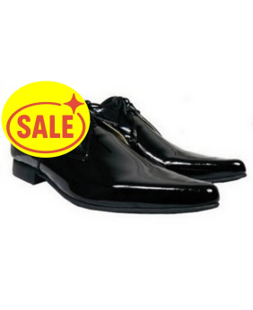 Chaussures de ville cuir noir verni Nevermind