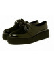 Creepers Nevermind Doppelssohle 5 cm Lackleder Wildleder