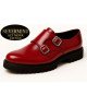 Nevermind Alt Monk Edition Schuhe Lackleder rot