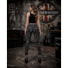 Schwarze Leggings mit Esoterischen Symbolen