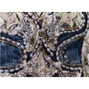 Women's Low-Rise Washed Jeans with Embroidery