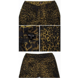 Women's Leopard Print Slim Jeans
