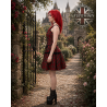 Short Tartan Dress with Corset Lacing