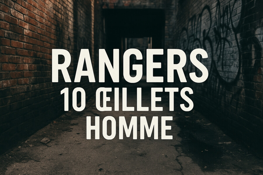Rangers 10 Œillets homme Nevermind