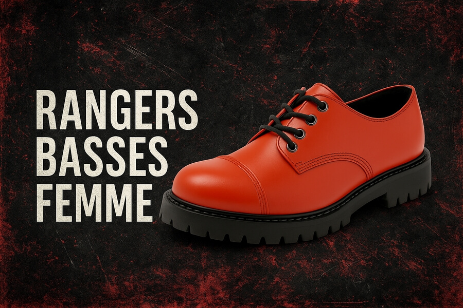 Chaussures Rangers basses femme Nevermind