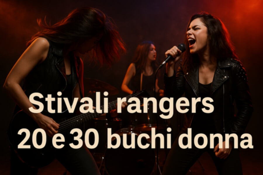 Rangers Nevermind donna a 20 e 30 occhielli