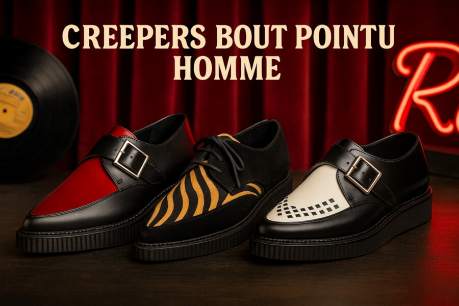 Creepers bout pointu homme Nevermind