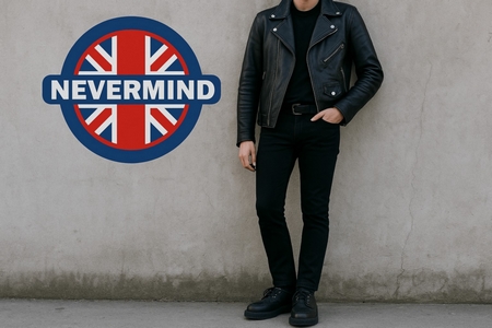 "Urban outfit idea with black leather Nevermind Creepers"