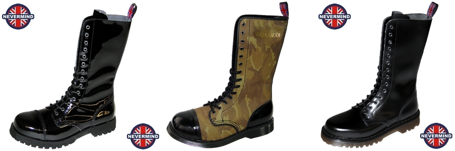 Nevermind 14-hole ranger boots