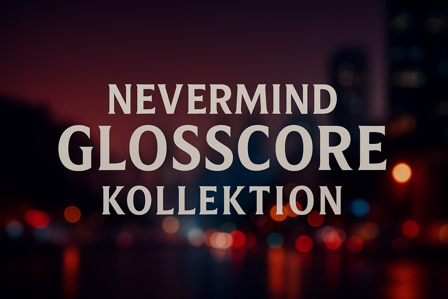 Nevermind Glosscore Collection – Lederschuhe mit Profilsohle, verschiedene Farben und Oberflächen.