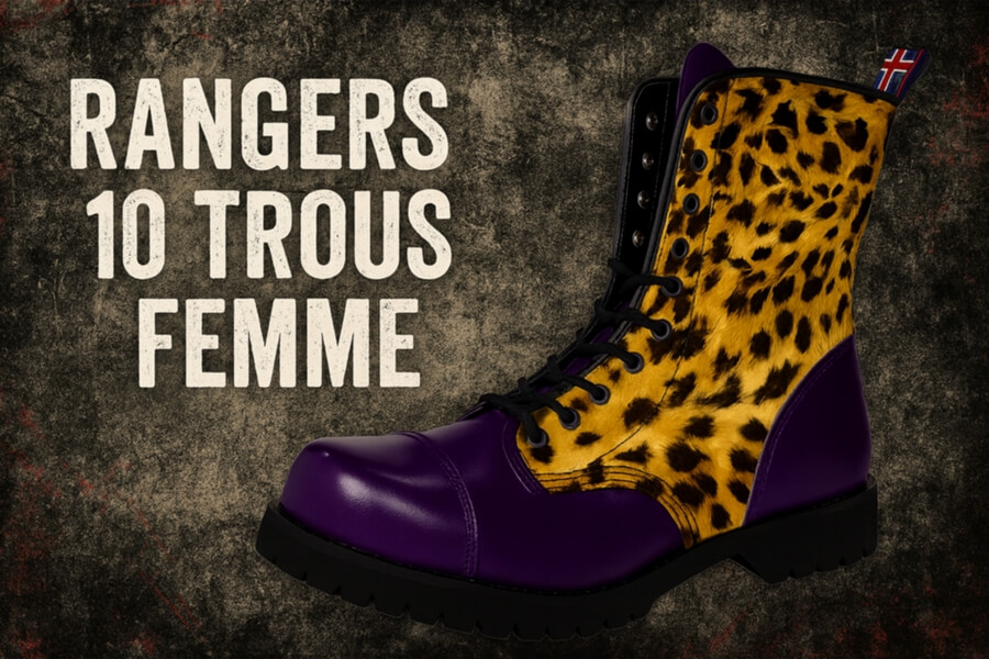 Rangers 10 trous femme Nevermind