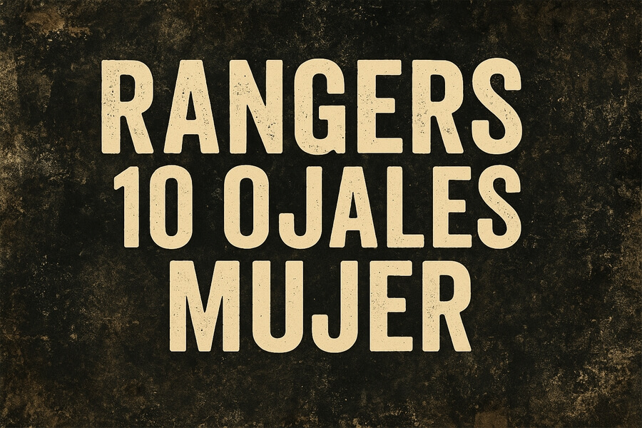 Botas rangers 10 ojales Nevermind