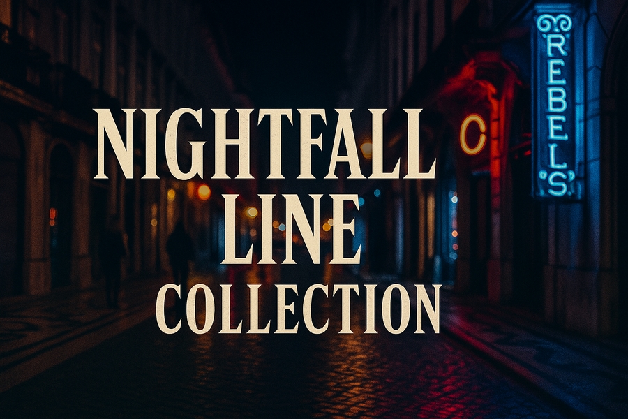 Nevermind Nightfall Line Collection – Premium leather boots, 3 cm rubber sole, available in various colors.