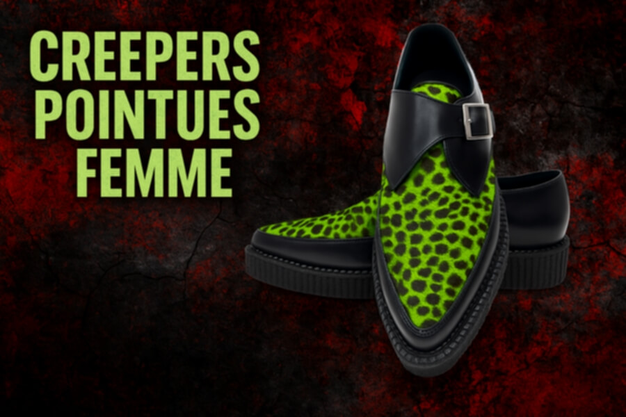 Creepers pointues femme Nevermind