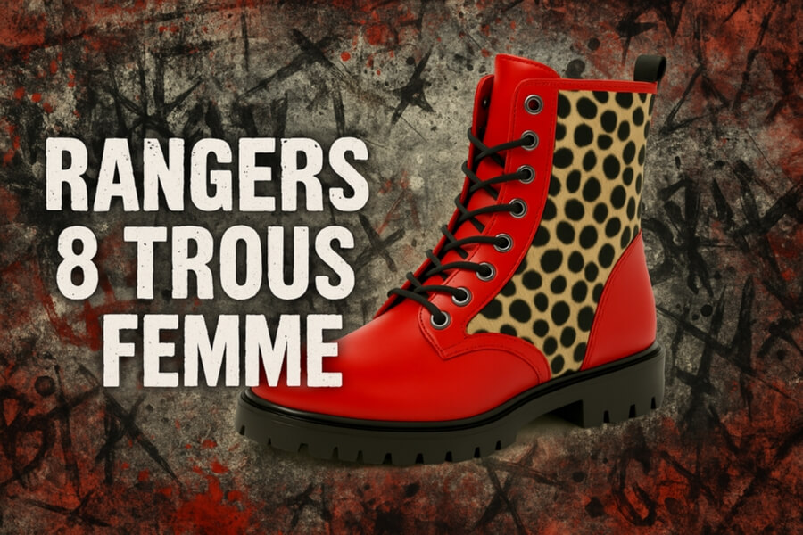 Rangers 8 trous femme Nevermind