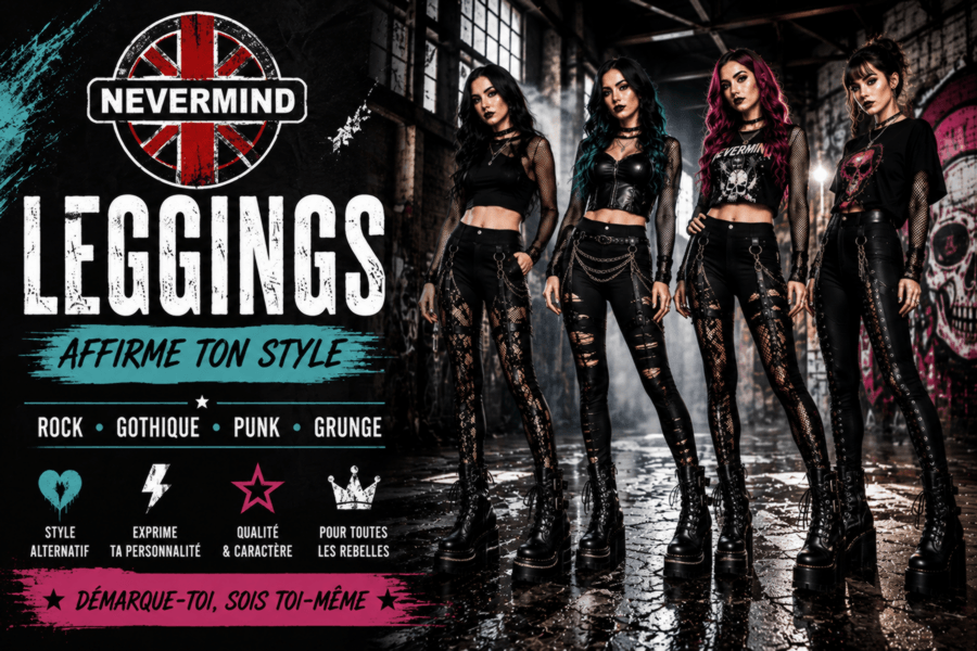 Collection de leggings alternatifs Nevermind