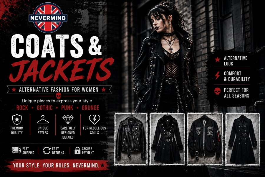 Nevermind women's alternative coats and jackets