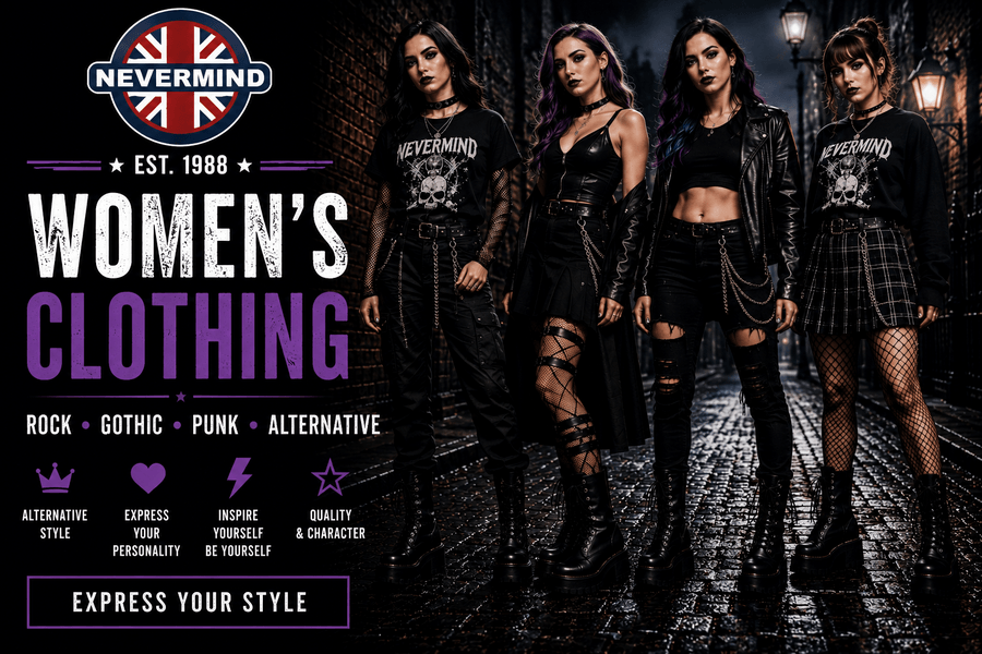 Nevermind Women's Alternative Clothing Collection