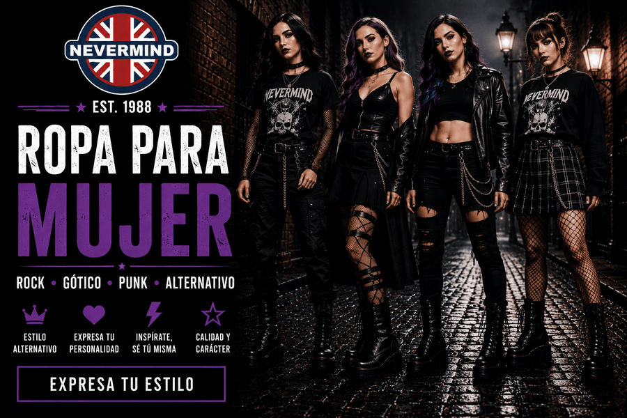Colección de ropa alternativa para mujer Nevermind