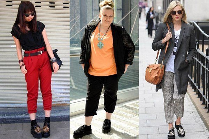 Casual style and creepers