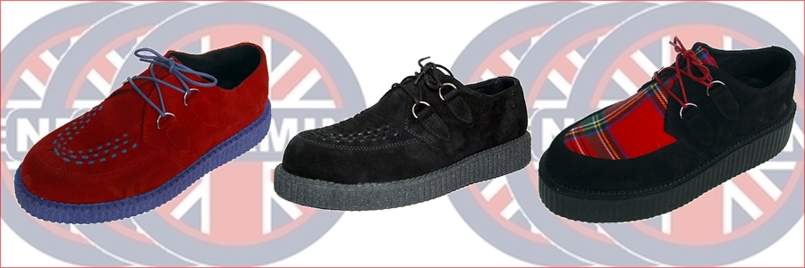 Creepers Nevermind in suede