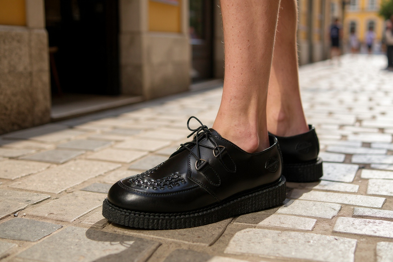 Nevermind creeper: hochwertige Leder-Creepers aus Portugal