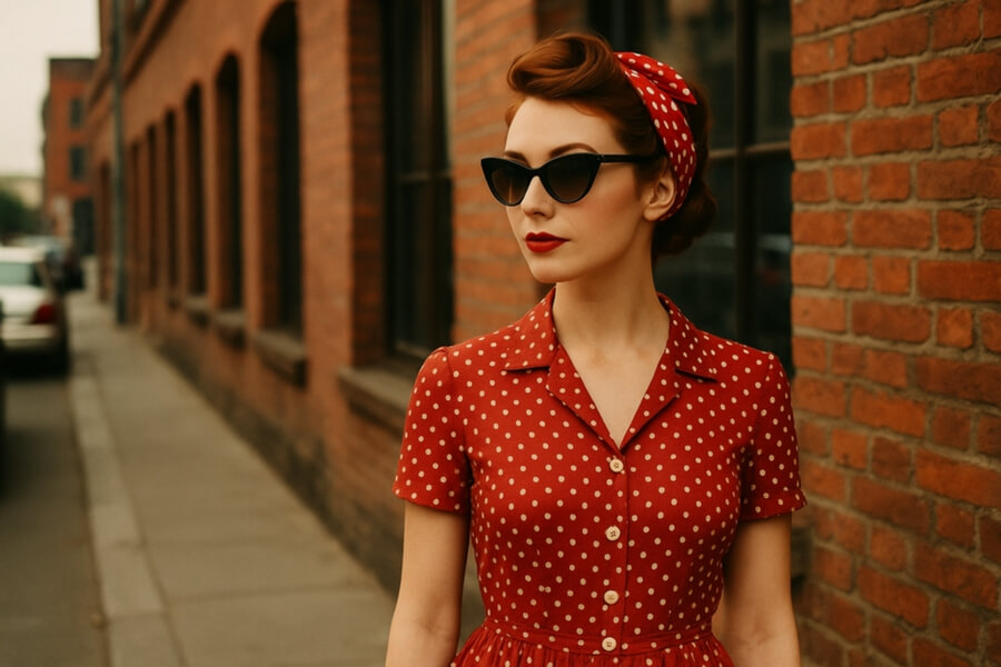 Rockabilly mode für frauen: vintage-stil mit charme