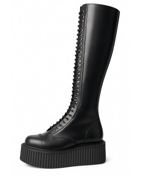 Rangers 30 ojales – cuero negro – elegancia underground y fuerza radical – Nevermind